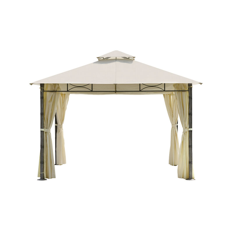 Double Roof Steel Gazebo(Hand-Painting)