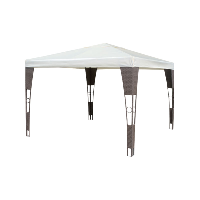 Woven Rattan Gazebo